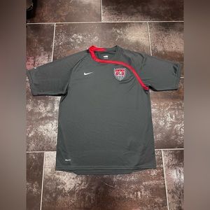 K109 Nike Fit Dry 2008-2010 USMNT Team USA Training Soccer Jersey Mens M Medium